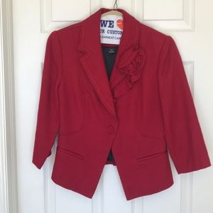 White House Black Market Wool Blend Blazer